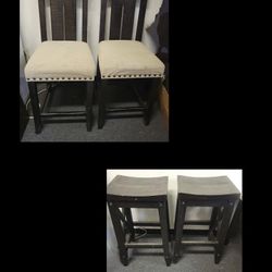 Living Spaces "Jaxon" Stools