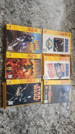 32x Sega Genesis Games