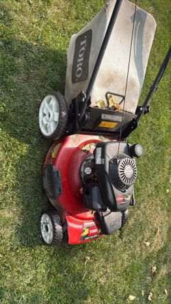 Toro gcv 160  propelled mower