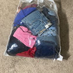 Bag of clothes over 50 items included