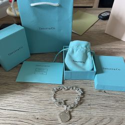 Tiffany N Co Bracelet 925 Silver 