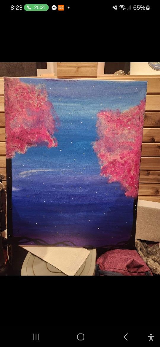 The Snowy Sakura