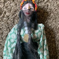 Vintage Hand Made Muslim Doll