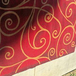 Reddish Burgundy Carpet