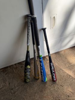 Basseball bats used . My son dont use no more.