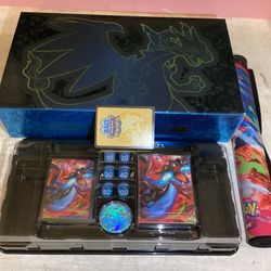 Mega Charizard X EX Ultra Premium Collection Accessories and CODE Card ONLY  NO PACKS  NO CARDS
