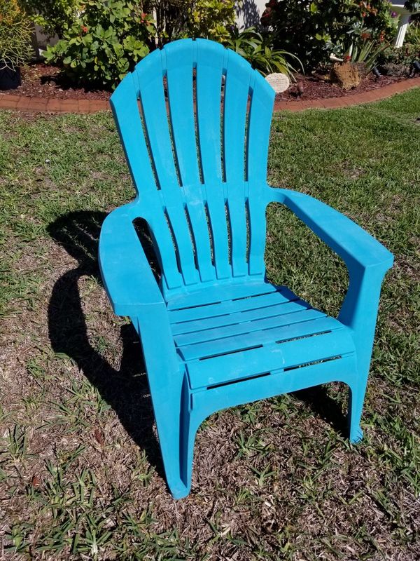 Plastic Adirondack Chair for Sale in Fort Lauderdale, FL - OfferUp