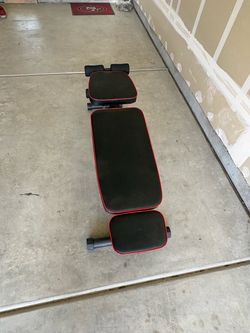 Adjustable Weight Bench with Leg Roller