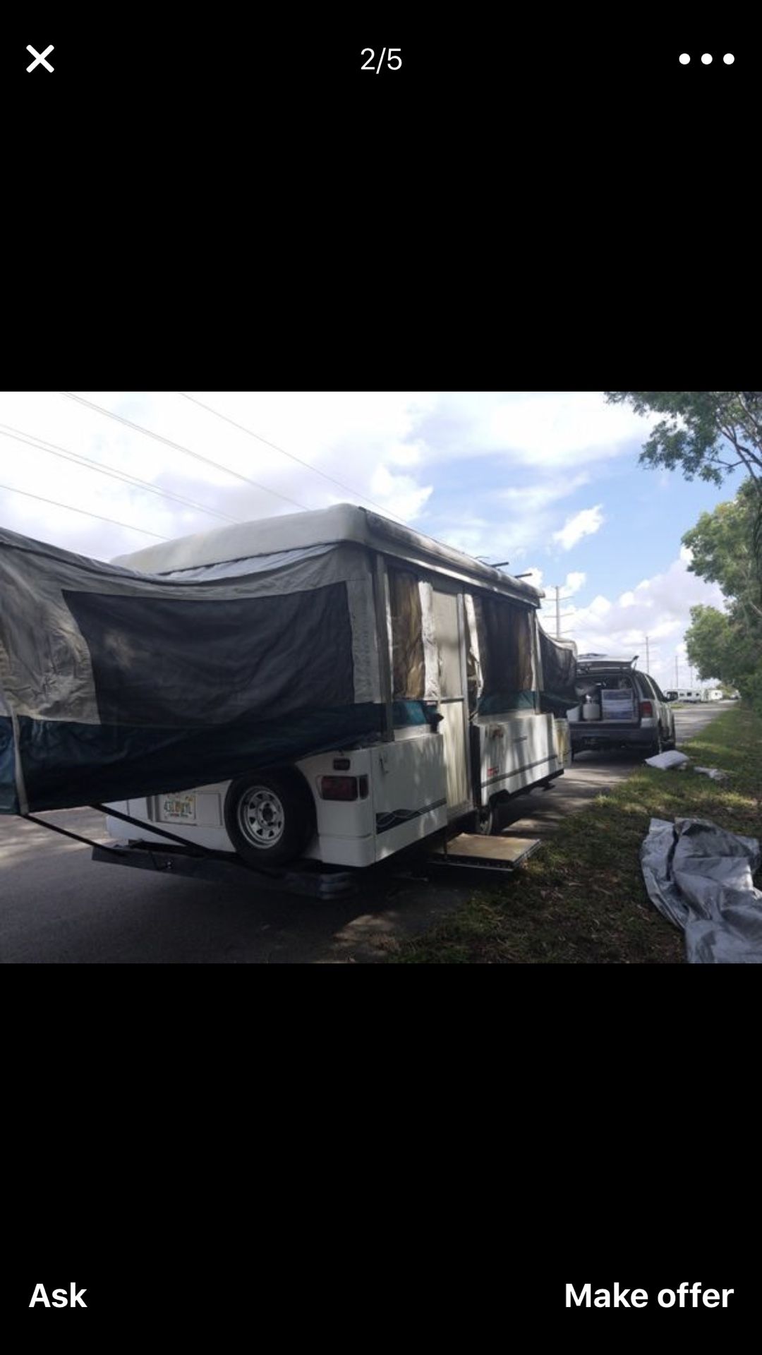 2000 Coleman Utah pop up camper for Sale in Fort Lauderdale, FL OfferUp