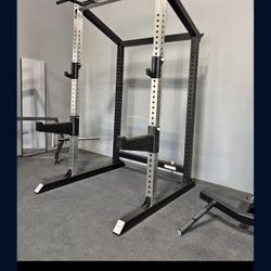 11-Gauge Steel Half Rack - Can Add On Attachments!