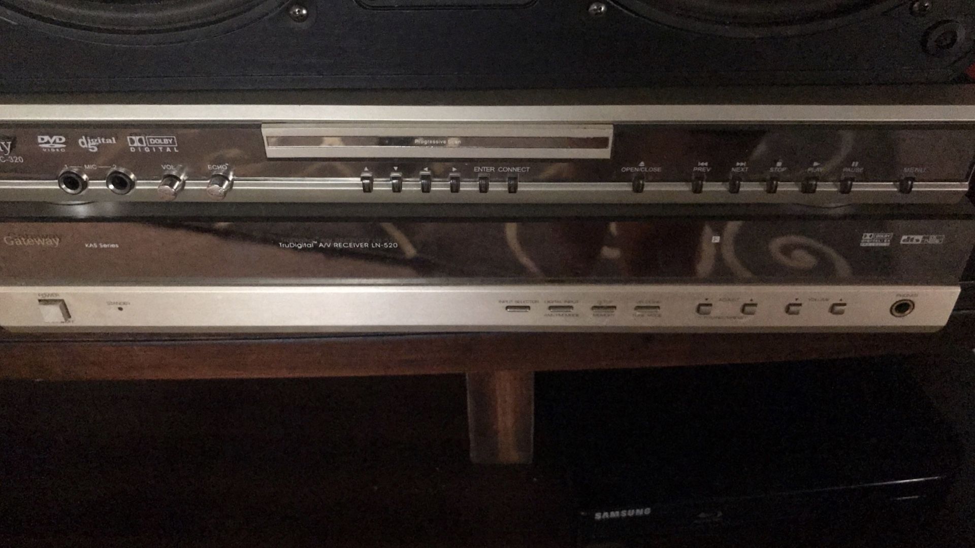 Gate way Surround sound / DVD player / CD player / AM Fm