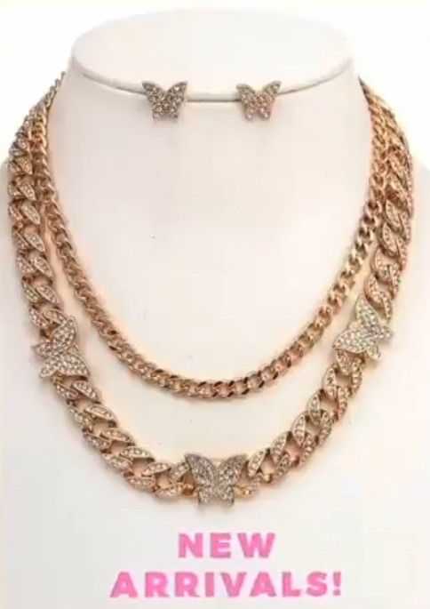 Butterfly necklace