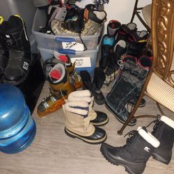 Hundreds Of Pair Of Snowboarding Pants, Bibs Please See Description