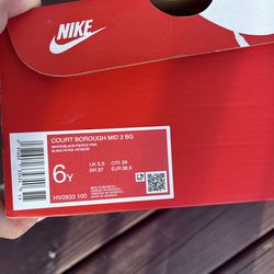 Nike Court Borough Mid 2 - Pink, Black, White