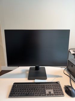 LG computer monitor (with wireless keyboard, mouse and Epson XP-6000 printer)