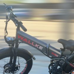 Wallke Fat Tire Electric FOLDING bike Pro X3