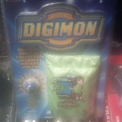 Digimon Card And Marbles