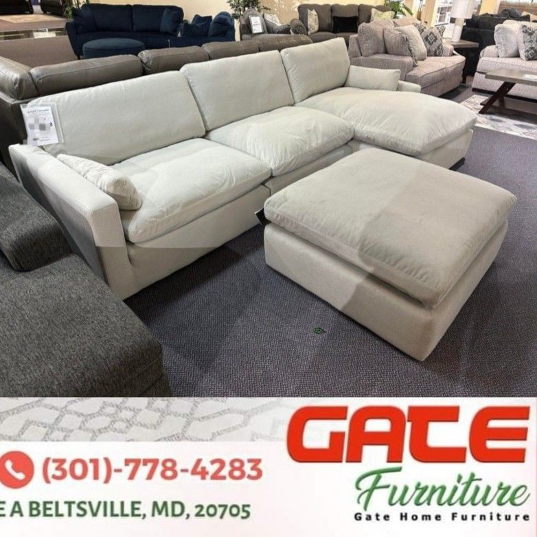 Sophie Ivory Sectional