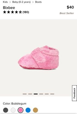 Ugg Baby Botties Pink