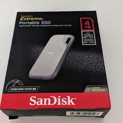 SanDisk Extreme Portable SSD 4TB
