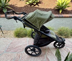 Thule Urban Glide 2 Single Jogging Stroller  – Green