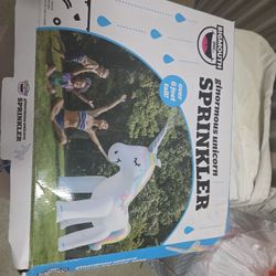 Ginormous Unicorn Lawn Sprinkler