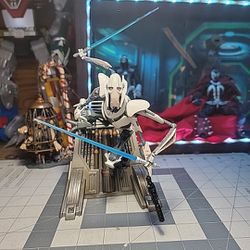 STAR WARS Unleashed GENERAL GRIEVOUS Action Figure Hasbro 2005 NEW