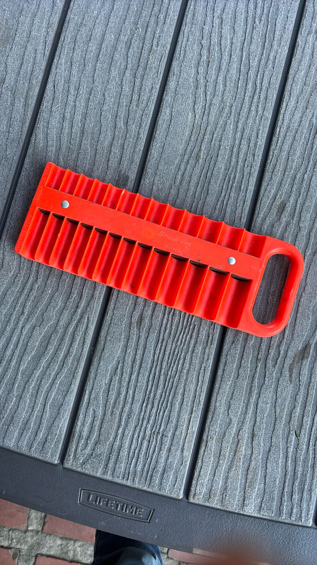Snap-On Socket Organizer (Magnetic) 1/4"