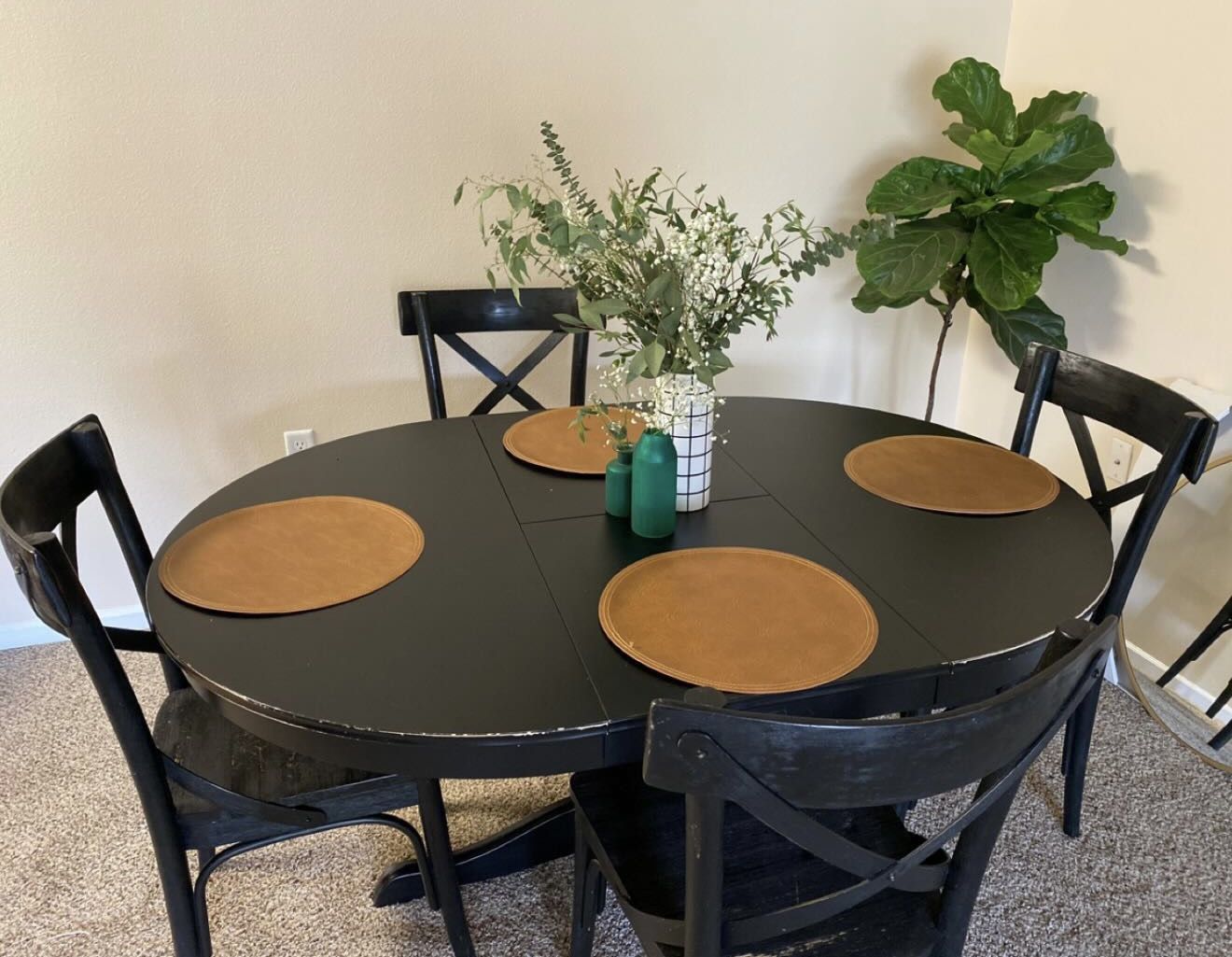 Black Dining Table