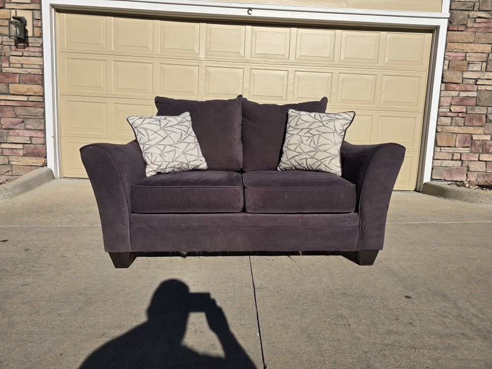 Gray Loveseat- Delivery Available