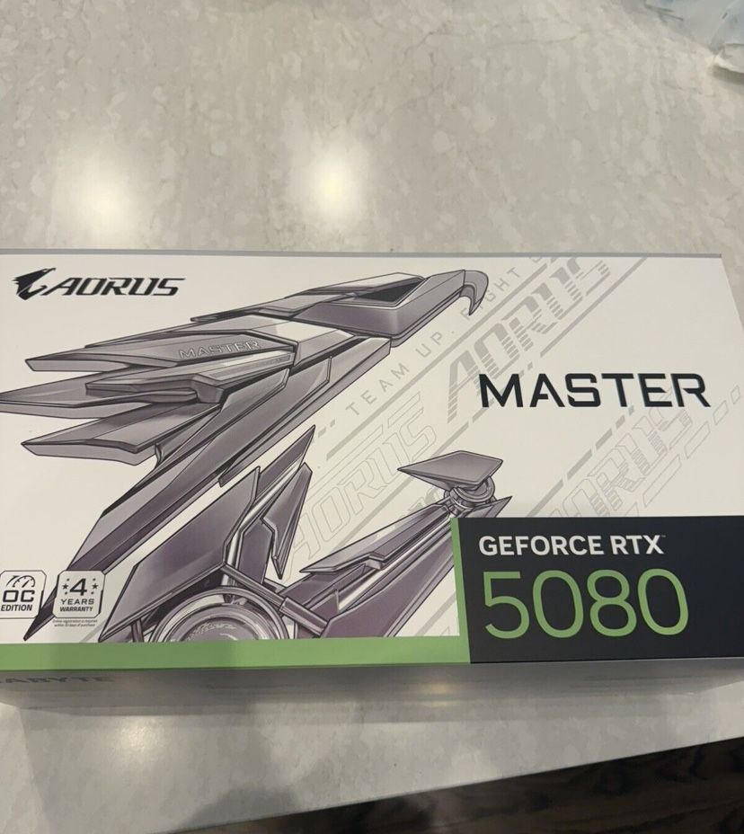 Brand New Aorus Graphic Card 5080