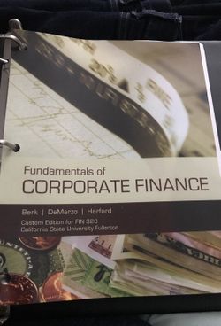 Fundamentals of Corporate Finance Custom Edition for FIN 320