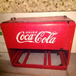 Antique Coca Cola Ice box from 1930