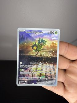 Teal Mask Ogrepon Pokemon Card