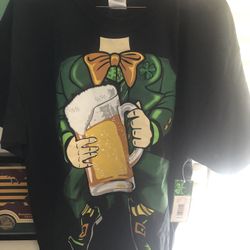 St. Patrick’s Day size large men’s shirt… New!