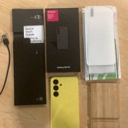 GREAT DEAL* New Barely Used 2025 Samsung Galaxy S24 FE Phone (T Mobile—UNLOCKED)*