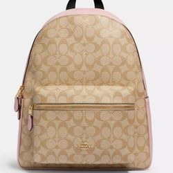 COACH Charlie Backpack In Signature Canvas