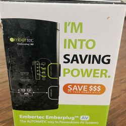 New, In Box Saving Power Embertec Emberplug