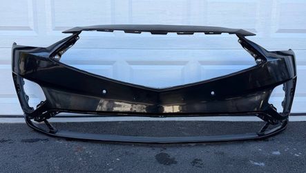 BLACK ACURA MDX A SPEC 2022 2023 2024 FRONT BUMPER