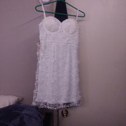 White Dress Size Large