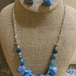 Beautiful Handmade Necklace & earrings 