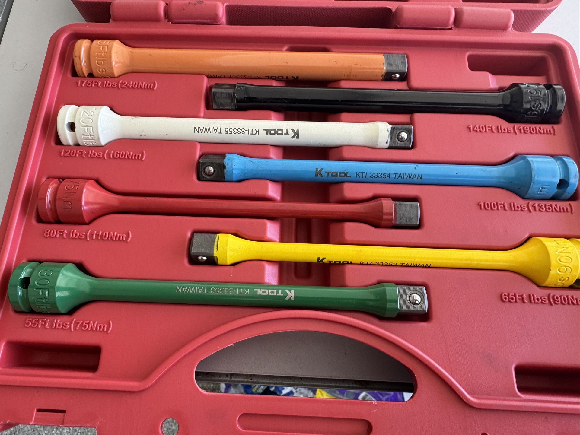 Lightly Used Torque Sticks $75
