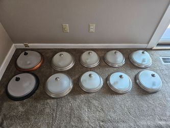 Flush Mount Ceiling Light Fixtures Lot of 10