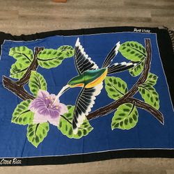 Pura Vida Costa Rica Hummingbird Beach Sarong/Scarf Wraps - 3 Available