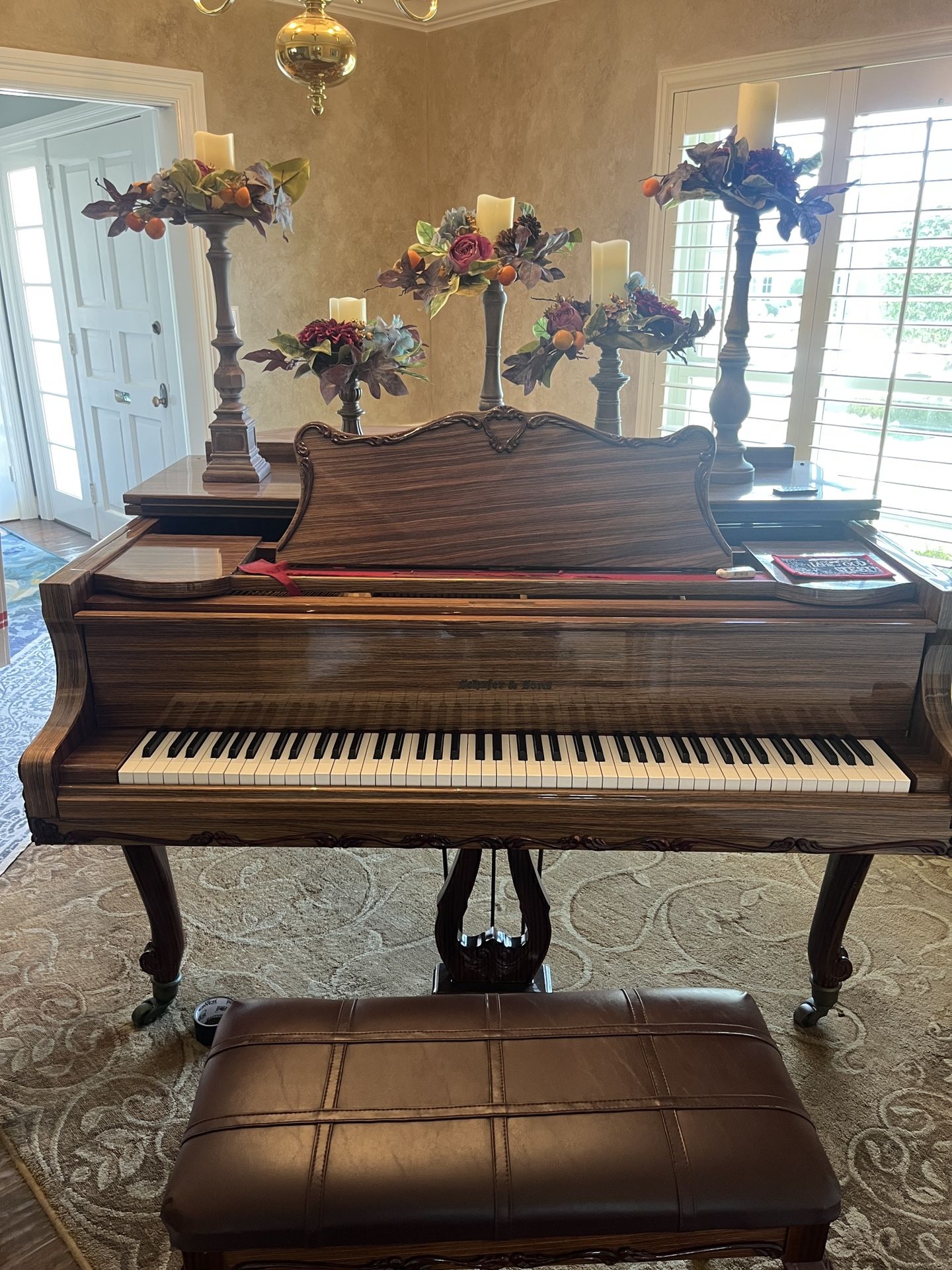 Grand Piano Schafer And Sons