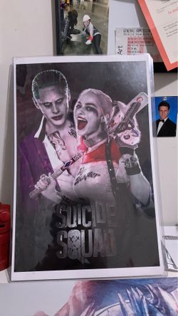 Harley Quinn and Joker Suicide Squad art