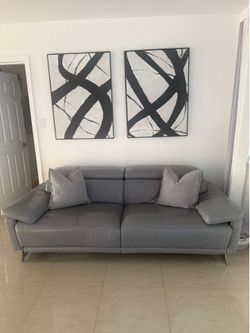 Sofá reclinable