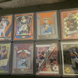 Mix Color Football Card Lot 