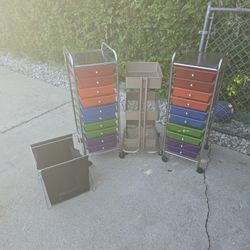 10 Drawers  Organizer With Wheels