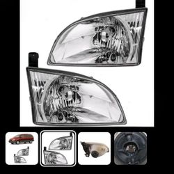 Headlights for 2001-2003 Toyota Sienna driver and passenger side brand new $85